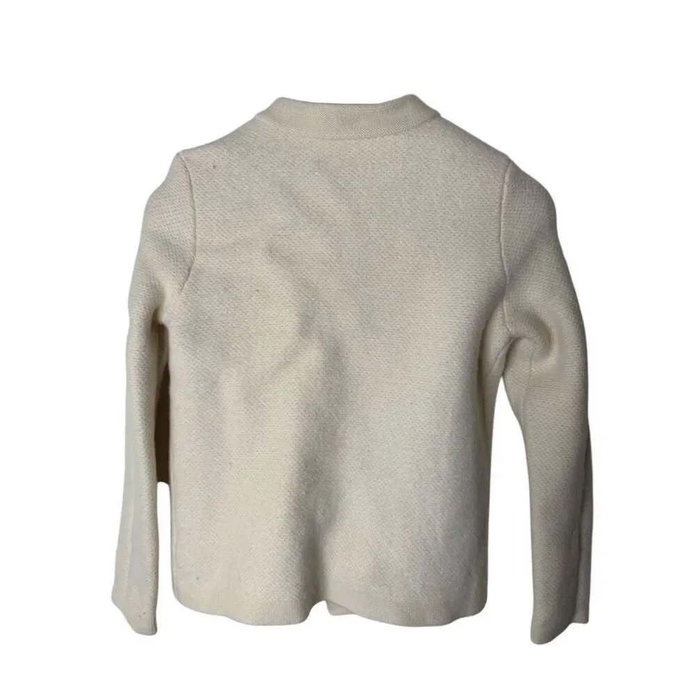 Tory Burch Ross merino wool cardigan women's size medium